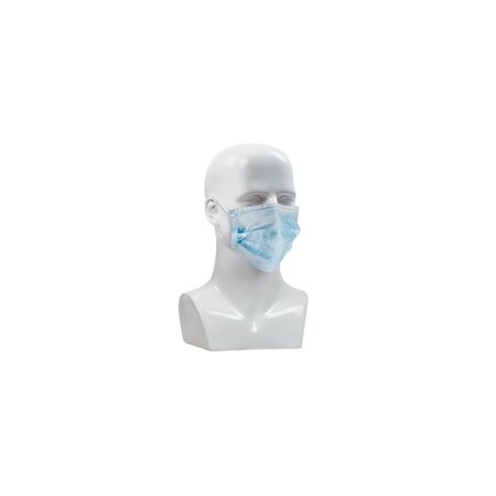 Pip FACE MASK, PLEATED W/ EARLOOPS, LATEX-FREE, BFE OF 99%, PK 2000 270-4000